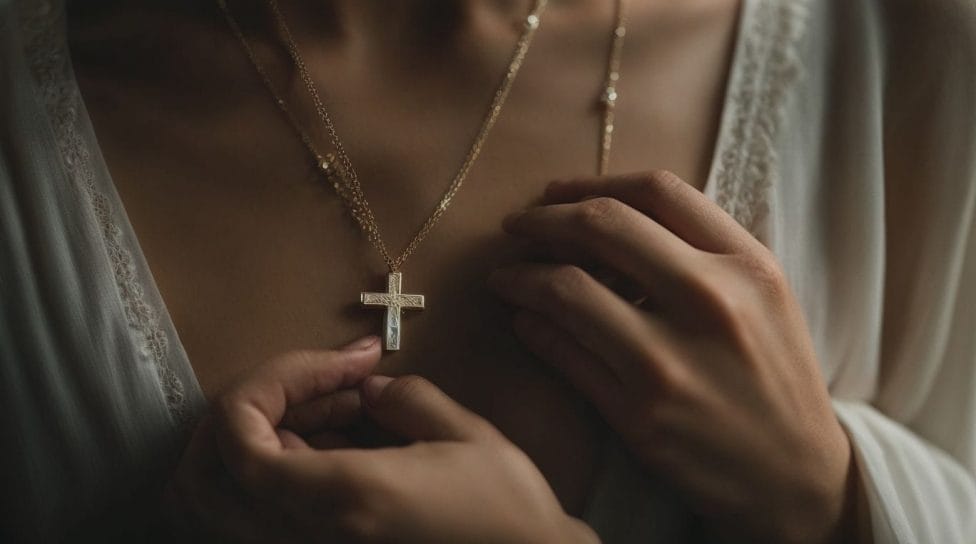 Personal Remembrance and Connection to Faith - is it bad to wear a cross necklace as a Christian 