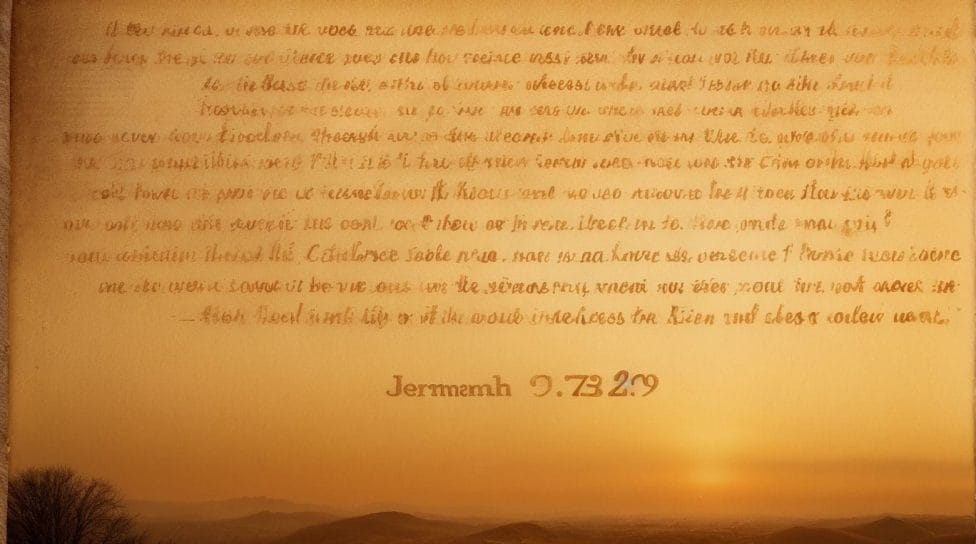 Who is Jeremiah? - Bible Verse Jeremiah 29:11 